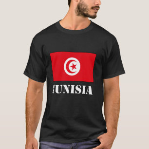 チュニジア フラグ ビンテージ チュニジアのルーツ 伝統 チュニス Tシャツ