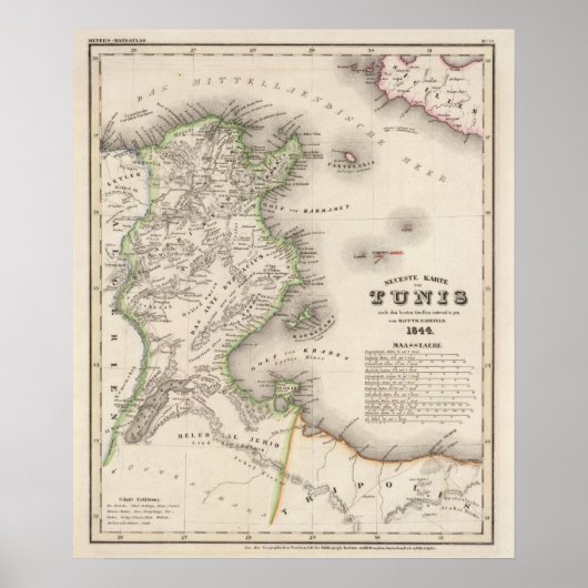 チュニジア ポスター (正面)