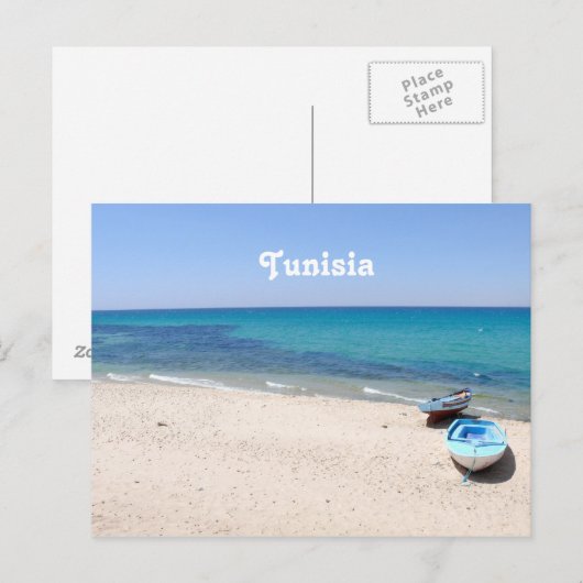 チュニジア ポストカード (正面/裏面)