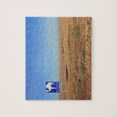 チュニジア，ラクダのサイン ジグソーパズル (縦)