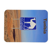 チュニジア,ラクダのサイン マグネット (横)