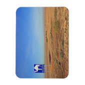 チュニジア，ラクダの標識 マグネット (縦)