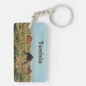 チュニジア,ラクダ キーホルダー (裏面)