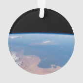 チュニジア、リビアの沿岸とシチリア島 オーナメント (裏面)