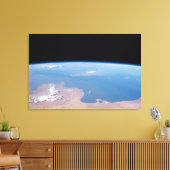 チュニジア、リビアの沿岸とシチリア島 キャンバスプリント (インサイチュ (リビング))