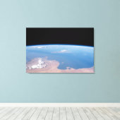 チュニジア、リビアの沿岸とシチリア島 キャンバスプリント (インサイチュ (ウッドフロア))