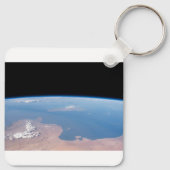 チュニジア、リビアの沿岸とシチリア島 キーホルダー (裏面)