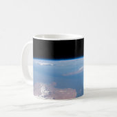 チュニジア、リビアの沿岸とシチリア島 コーヒーマグカップ (正面左)