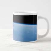 チュニジア、リビアの沿岸とシチリア島 ジャンボコーヒーマグカップ (右)