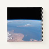 チュニジア、リビアの沿岸とシチリア島 ノートブック (裏面)