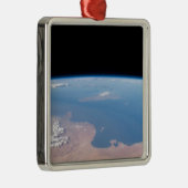 チュニジア、リビアの沿岸とシチリア島 メタルオーナメント (右)