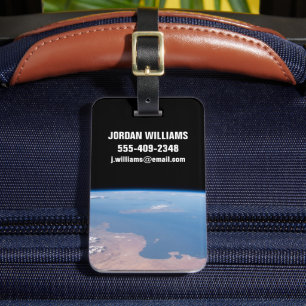 チュニジア、リビアの沿岸とシチリア島 ラゲッジタグ