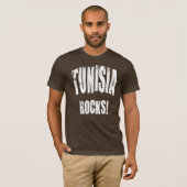 チュニジア·ロックス! Tシャツ (正面フル)