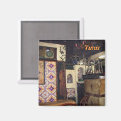 チュニスカフェ マグネット (正面/裏面)