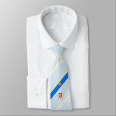 チュニスストライプ国旗 ネクタイ (タイ)