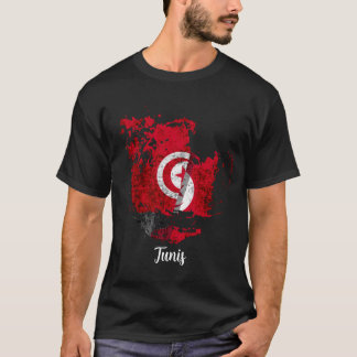 チュニス国旗 Tシャツ