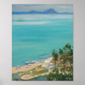 チュニス湾(朝) | サー・ジョン・レイヴリー ポスター (正面)