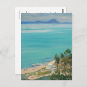 チュニス湾（朝） | サー・ジョン・レイヴリー ポストカード (正面/裏面)