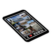 チュニス – 私の愛 – チュニジア –  マグネット (右側)