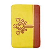 チュバシア国旗 バスマット (正面縦)