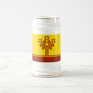 チュバシア国旗 ビールジョッキ