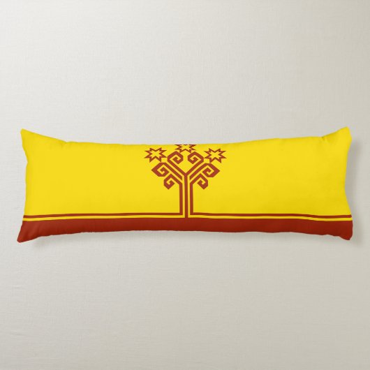 チュバシア国旗 ボディピロー (正面)