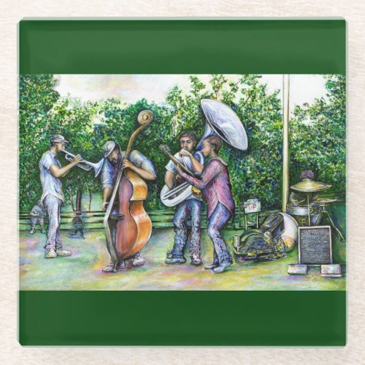 チュバ選警告手についてママ・ネバー・ミー ガラスコースター (正面)