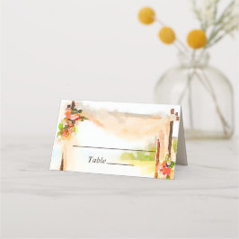 チュパの下結婚で プレイスカード