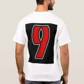 チュパカブラのロゴ Tシャツ (裏面)