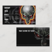 チュパカブラの外国の名刺 名刺 (正面/裏面)