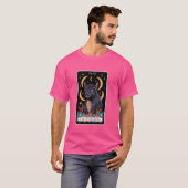チュパカブラ伝説的な生き物神話的な獣の地下聖堂 Tシャツ (正面フル)