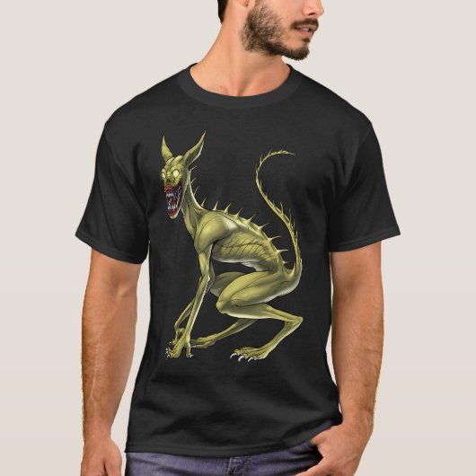 チュパカブラ 未確認生物 Tシャツ (正面)