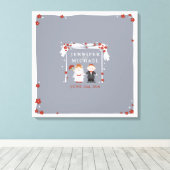 チュパユダヤ人結婚の入会中で キャンバスプリント (インサイチュ (ウッドフロア))