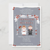 チュパユダヤ教の結婚式招待状の下で 招待状 (正面)