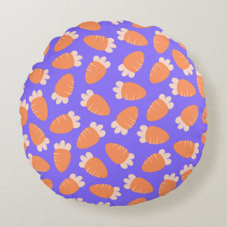 チュビーキャロツラベンダー ラウンドクッション