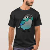 チュビーグリーンチークコンアターコイズ Tシャツ (正面)