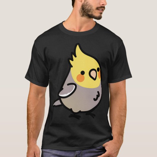 チュビーシナモンコッカティエル Tシャツ (正面)
