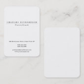 チュビースタイリッシュクラシックプロフェッショナル作成 名刺 (正面/裏面)