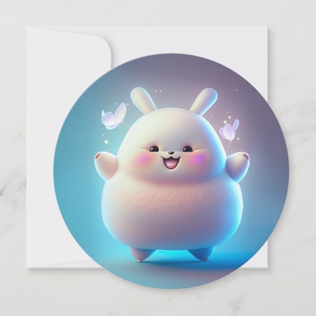 チュビーバニー&蝶 (正面)