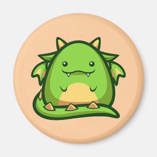 チュブスドラゴンマグネット マグネット (正面)