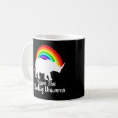 チュブ救・ユニコーン コーヒーマグカップ (正面左)