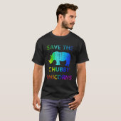 チュブ救・ユニコーン Tシャツ (正面フル)
