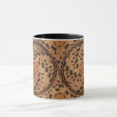 チュマシュ先住民アメリカンアートコーヒーマグ マグカップ (中央)