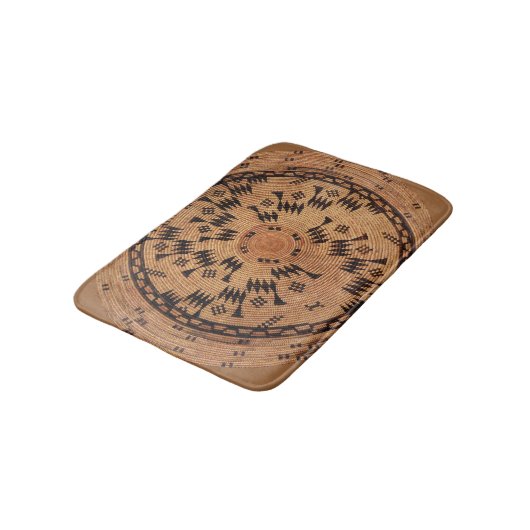 チュマシュ先住民アメリカンアート バスマット (アングル)