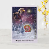 チュマッシュウィンター至 カード (黄色い花)