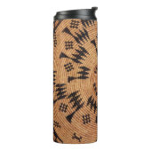 チュマッシュバスケットアート(アウトイニシャル付) タンブラー (回転左)