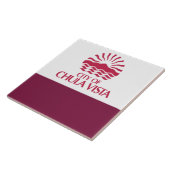 チュラビスタの市旗 タイル (側面)