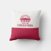 チュラビスタ州旗（カリフォルニア州） クッション (裏面)