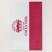 チュラビスタ州旗(カリフォルニア州) ジグソーパズル (縦)