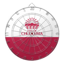 チュラビスタ州旗（カリフォルニア州） ダーツボード